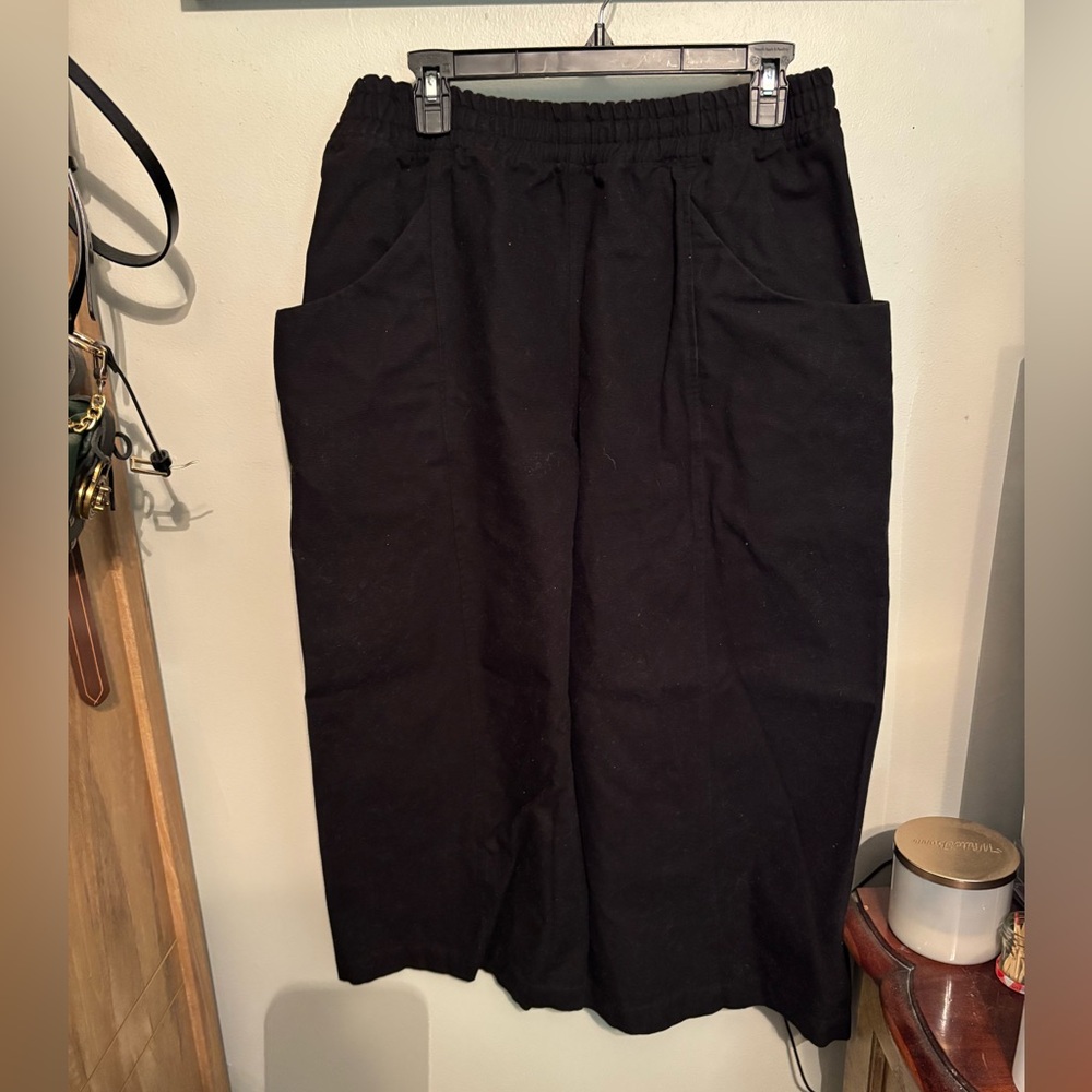Cropped wide leg Elizabeth Suzann pants
